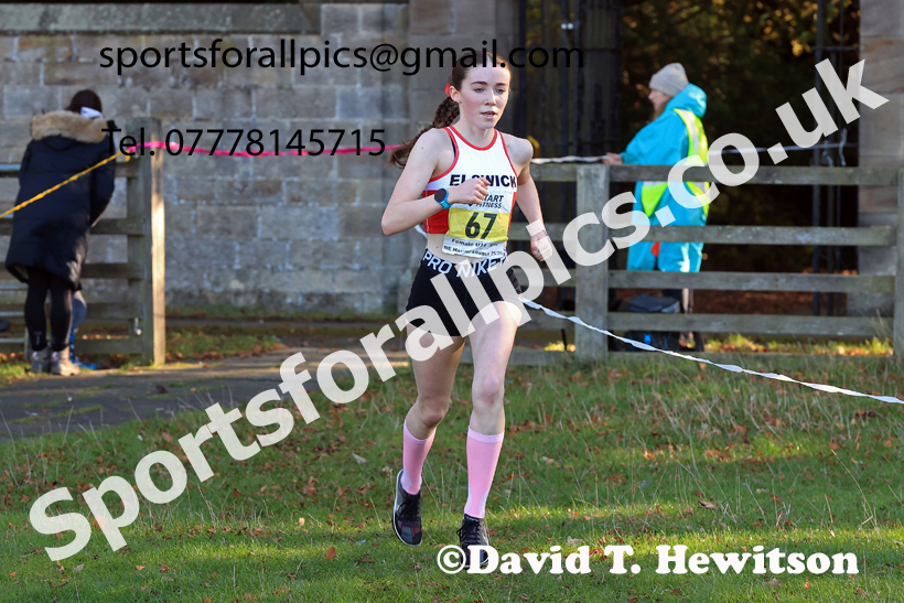 Girls Under-15s, 2025 Start Fitness NEHL, Lambton, County Durham. Photo: David T. Hewitson/Sports for All Pics
